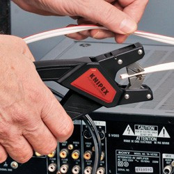 Automatické odizolovací kleště na ploché kabely 180 mm  - 1264180