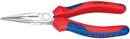Půlkulaté kleště s břity chromované 160 mm  - 2505160