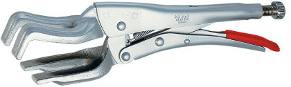 Samosvorné kleště s pákovým mechanizmem pro svařování leskle zinkované 280 mm  - 4224280