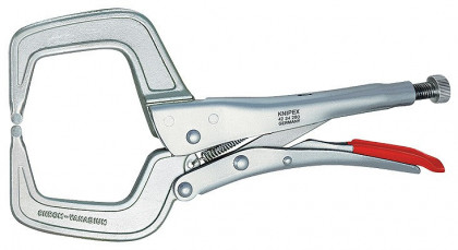Samosvorné kleště s pákovým mechanizmem pro svařování leskle zinkované 280 mm  - 4234280