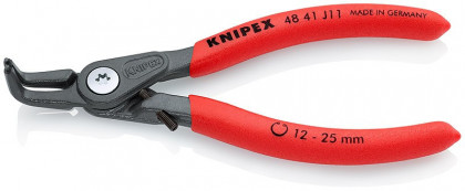 Vnitřní zahnuté kleště na pojistné kroužky 130 mm  - 4841J11 Knipex
