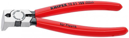 Boční štípací kleště na umělou hmotu potaženo plastem 160 mm  - 7221160