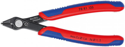 Boční štípací kleště Electronic Super Knips ® brunýrované 125 mm  - 7881125
