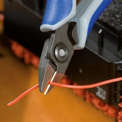 Přesné boční štípací kleště na elektroniku brunýrované 125 mm  - 7952125