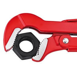 Hasák s čelistmi ve tvaru S stříkáno červenou práškovou barvou 320 mm  - 8330010