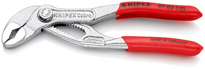 SIKA kleště KNIPEX Cobra ® chromované 125 mm  - 8703125