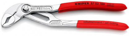 SIKA kleště KNIPEX Cobra ® chromované 180 mm  - 8703180