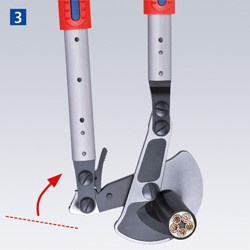 Kabelové nůžky 570 mm  - 9532038