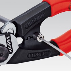 Nůžky na dráty dratěná lana kováno potaženo plastem 190 mm - 9561190