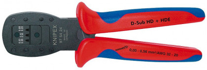 Krimpovací kleště na miniaturní konektory brunýrované 190 mm  - 975424