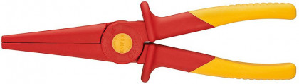 Izolační plastové rovné půlkulaté kleště 220 mm - 986202