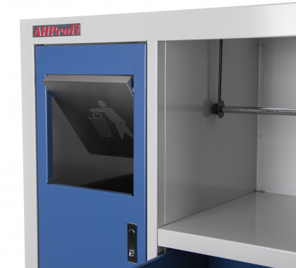 Celokovová dílenská skříňka PROFI BLUE 680x458x910 mm - MTGC1301A