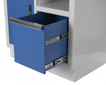 Celokovová dílenská skříňka PROFI BLUE 680x458x910 mm - MTGC1301A
