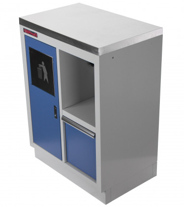 Celokovová dílenská skříňka PROFI BLUE 680x458x910 mm - MTGC1301A