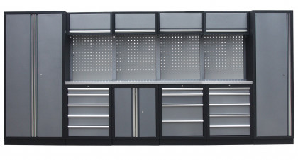 Kvalitní PROFI dílenský nábytek 4235 x 495 x 2000 mm - TGS1300AL