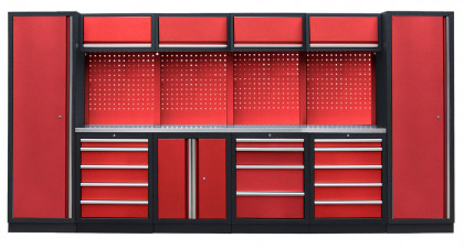 Kvalitní PROFI RED dílenský nábytek 3920 x 495 x 2000 mm - RTGS1300AV