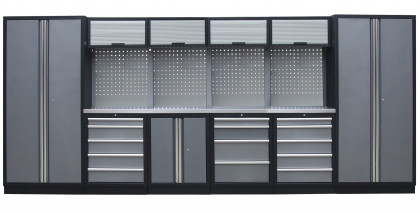 Kvalitní PROFI dílenský nábytek - 4535 x 2000 x 495 mm - TGS1300AO