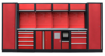 Kvalitní PROFI RED dílenský nábytek 3920 x 495 x 2000 mm - RTGS1301AY