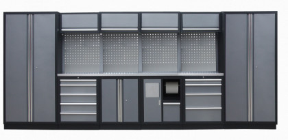 Kvalitní PROFI dílenský nábytek - 4535 x 2000 x 495 mm - TGS1301AN