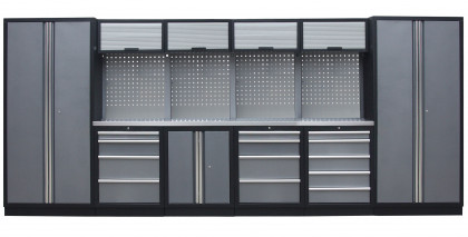 Kvalitní PROFI dílenský nábytek - 4535 x 2000 x 495 mm - TGS1300A33