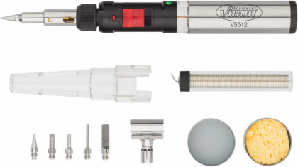 Sada plynové páječky 10 ks - V5512