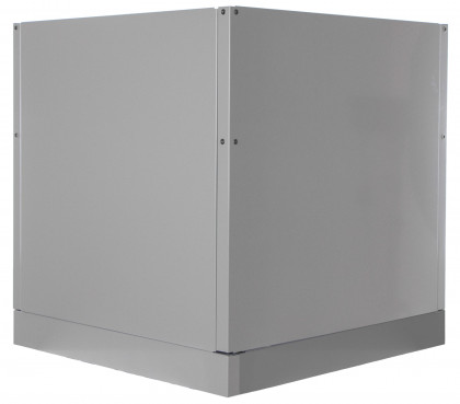 Celokovová rohová dílenská skříňka PROFI BLUE jednokřídlá - MTGC1300B