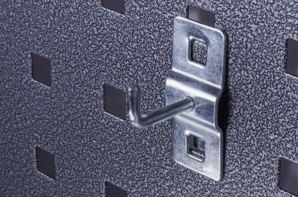 Jednoduchý hák do děrované desky, 35 mm - WGB1331A