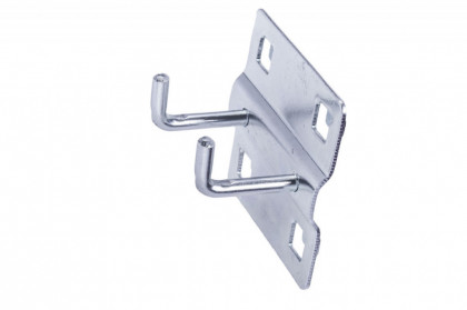 Dvojitý hák do děrované desky, 35 mm - WGB1331D