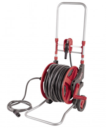 Vozík na vodní hadice se zahradní hadicí 45m - XBWE04