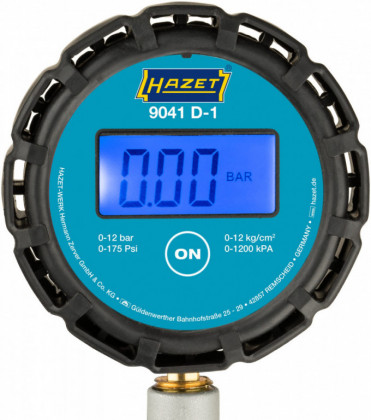 Hustič pneu s digitálním manometrem 9041D-1 HAZET - HA212378