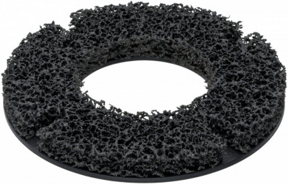 Unašeč brusného kotouče s 3ks brusných kotoučů na odstranění rzi z nábojů kol Ø 160 mm - HA218820