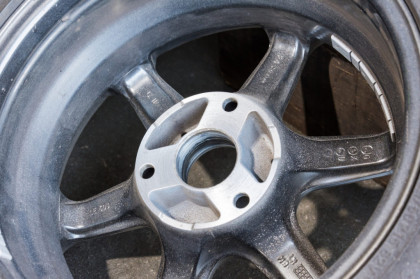 Čistič přírub ráfků kol + 1ks brusný kotouč 160mm HAZET - HA218387