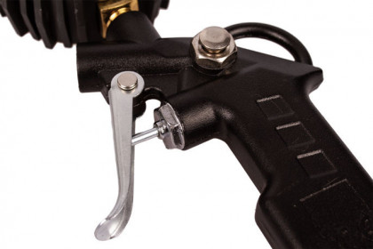 Hustič pneu s manometrem, rychlospojka 1/4" - HTA830042