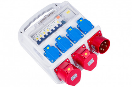 Mobilní rozvodná skříň 32A, 6 výstupů - FNP8605