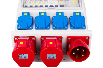 Mobilní rozvodná skříň 32A, 6 výstupů - FNP8605