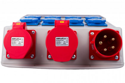 Mobilní rozvodná skříň 32A, 10 výstupů - FNP8607