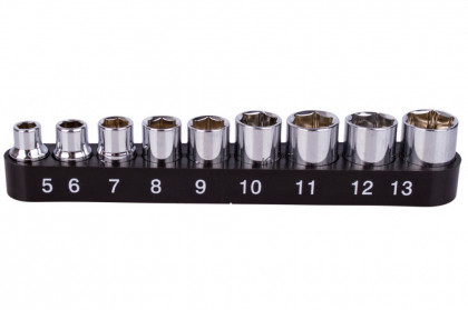 Šroubovák typu T s příslušenstvím 1/4", 20 ks - HT250420