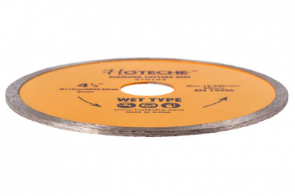 Diamantový řezný kotouč 115 mm, WET TYPE - HT570103