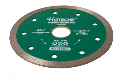 Diamantový řezný kotouč, WET TYPE, 115 mm - HT570163
