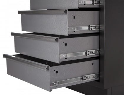 Sestava kvalitních PROFI dílenských skříněk s pracovní deskou - TGS1300BAL11 Grey