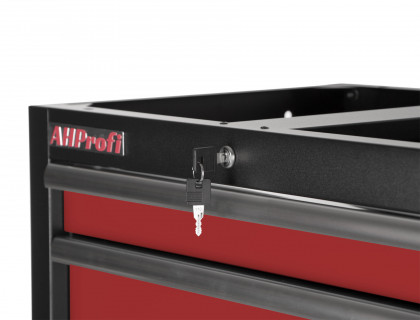 Sestava kvalitních PROFI RED dílenských skříněk s pracovní deskou - RTGS1300BAL08