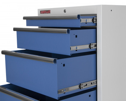 Sestava kvalitních PROFI BLUE dílenských skříněk s pracovní deskou - MTGS1300BAL10 Blue