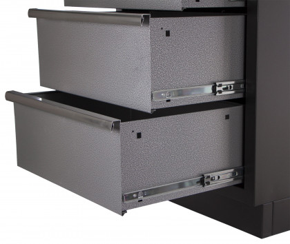Sestava kvalitních PROFI dílenských skříněk s pracovní deskou - TGS1300BAL09 Grey