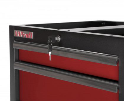 Sestava kvalitních PROFI RED dílenských skříněk s pracovní deskou - RTGS1300BAL07