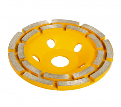 Diamantový brusný kotouč 125 mm, pohárový - HT570513