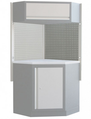 Děrovaná závěsná deska PROFI k rohové skříňce - WGB1331