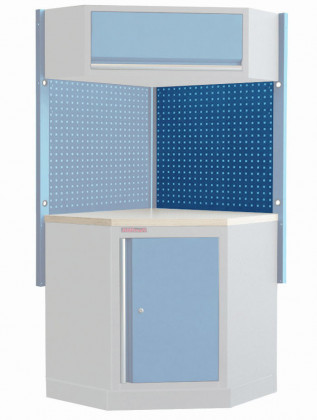 Děrovaná závěsná deska PROFI k rohové skříňce - MWGB1331