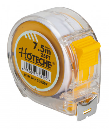 Svinovací metr 7,5 m x 25 mm - HT280507