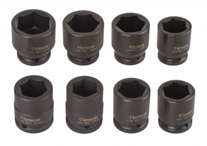 Sada kovaných nástrčných klíčů 3/4", 8 ks - HT205191