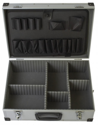 Hliníkový kufr na nářadí 460 x 330 x 150 mm - AH14018A